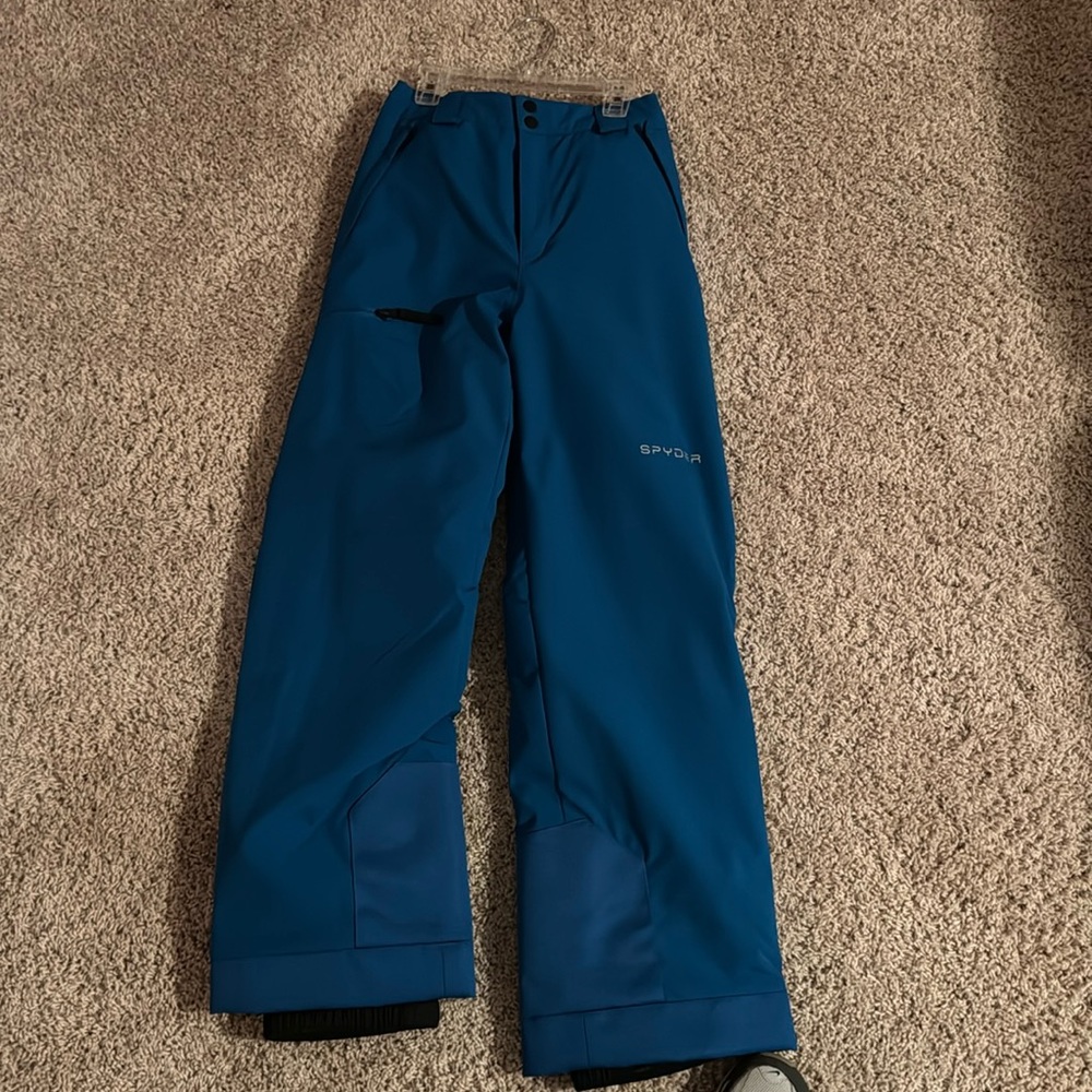 Brand new blue spyder skii pants